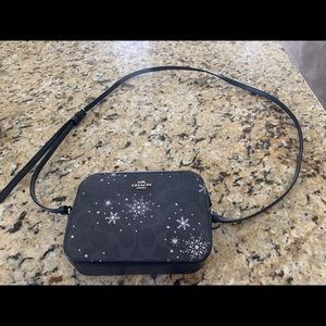 Coach snowflake crossbody bag
